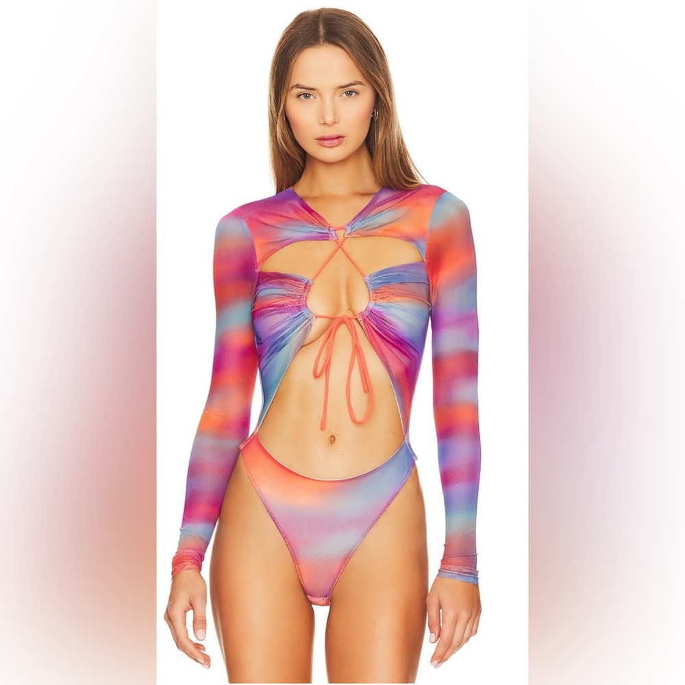 Camila Coelho Jeramie Bodysuit in XL as seen on Ariana Madix at Coachella